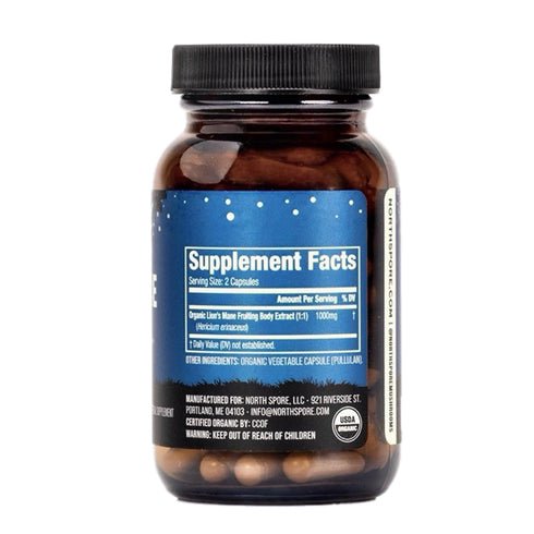 Organic Lion's Mane Mushroom Capsules